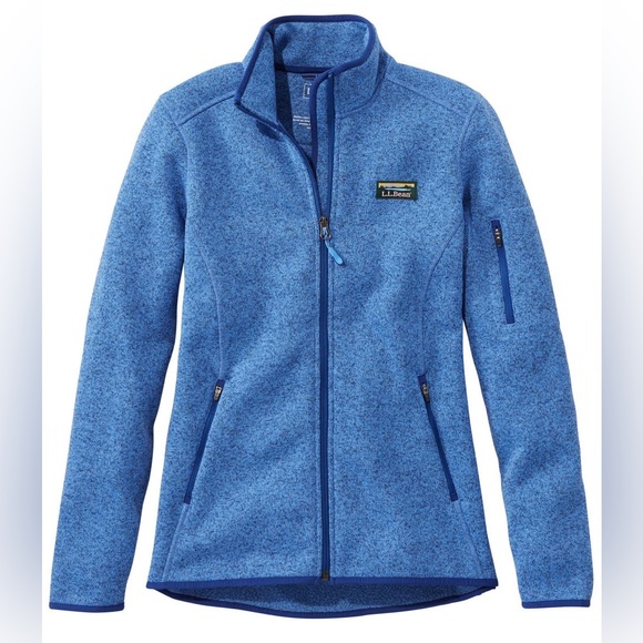✨L.L.BEAN✨Women’s Sweater Fleece Full-Zip Jacket - Picture 1 of 4